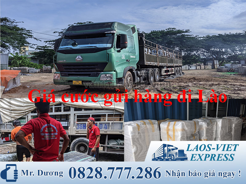 Giá cước gửi hàng đi Lào – Chành xe tải Lào Việt