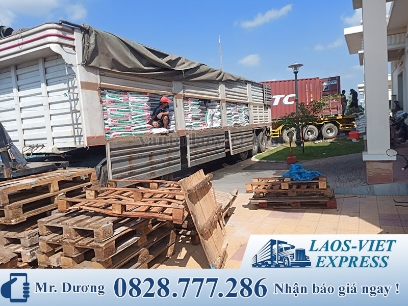 Vận tải Lào Việt nơi hàng hóa được ưu tiên